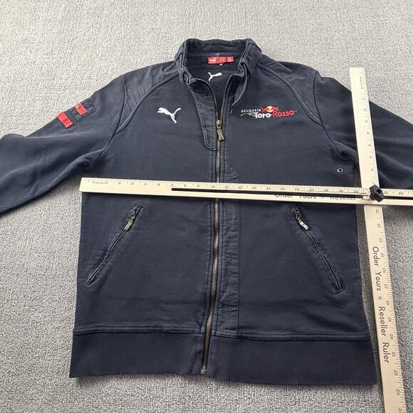 Puma Redbull Jacket Adult Small Full Zip Long Sleeve Racing Casual Rare Men's - Picture 9 of 13